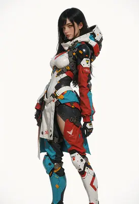 Cybernetic Pilot in Tactical Gear