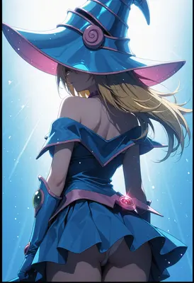 Radiant Dark Magician Girl Portrait