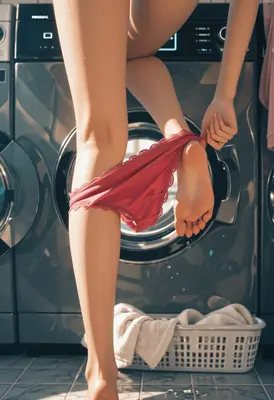 Laundry Day Lingerie Reveal