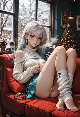 Cozy Winter Afternoon Reading Session