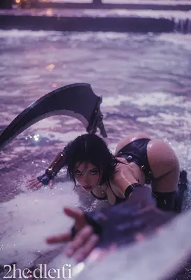 Scythe Wielder in the Water