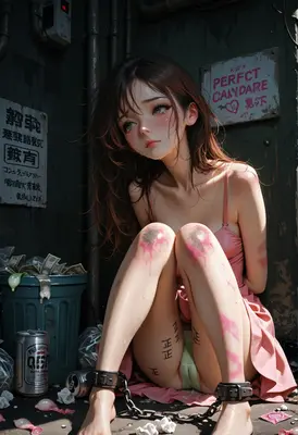 Lonely Captive in the Dark Alley