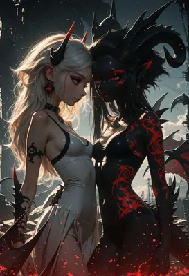 Duality of Light and Dark Demons