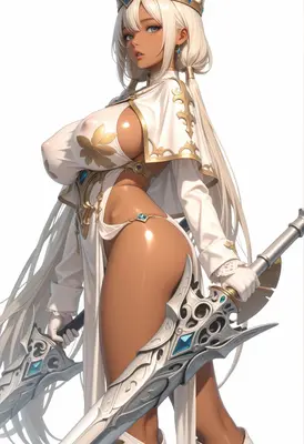Divine Warrior with Dual Blades