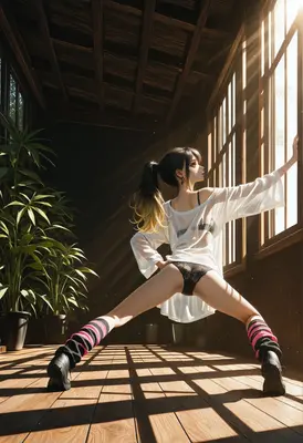 Sunlit Pose in Sheer White