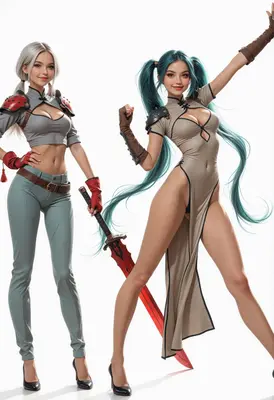 Dual Warriors in Tactical Gear