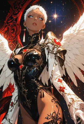 Celestial Guardian in Ornate Armor