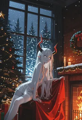 Demon Girl's Cozy Christmas Night