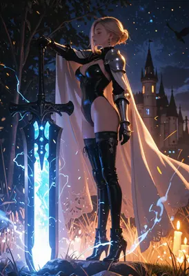 Knight of the Glowing Storm
