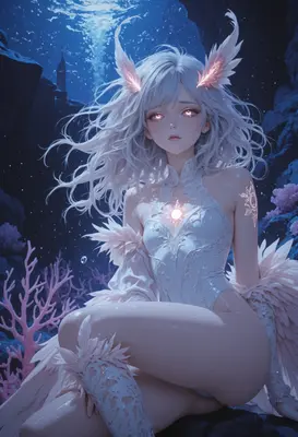 Serene Spirit of the Deep Ocean