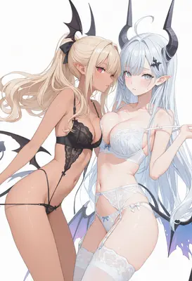 Dual Succubus Lingerie Duo