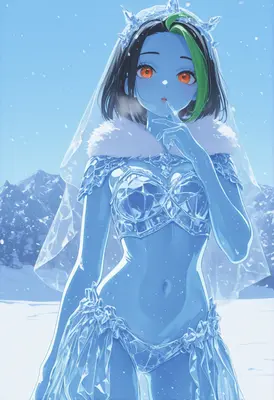 The Silent Ice Queen Bride