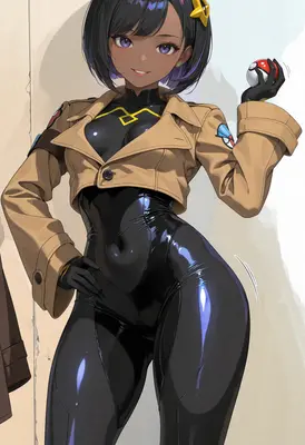 Trainer in Glossy Tactical Gear