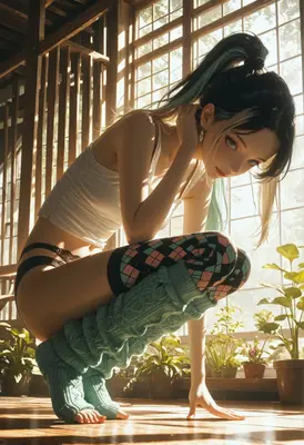 Sunlight Resting in the Greenhouse