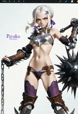 Payaka The Fierce Spiked Warrior