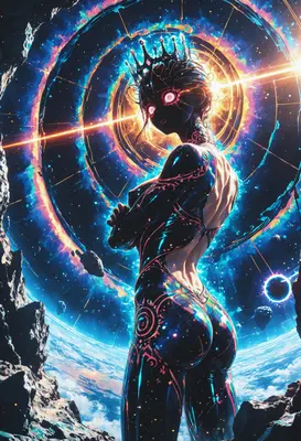 Celestial Queen of the Cosmic Void