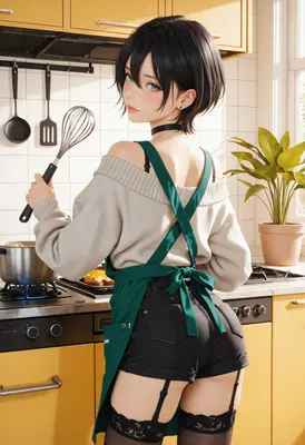 Cooking in the Morning Sun