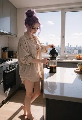 Morning Coffee in the City