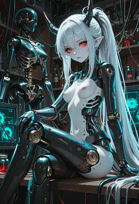 Cybernetic Elf in the Secret Lab