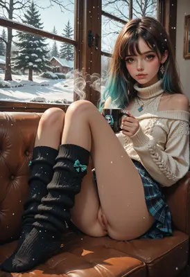 Cozy Winter Morning Coffee Break