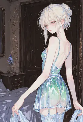 Ethereal Beauty in Crystal Light