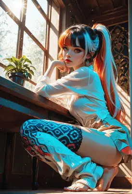 Sunlit Moments in a Quiet Room