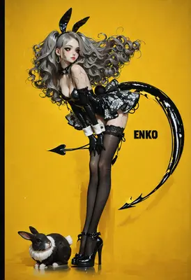 Enko the Stylish Bunny Demon