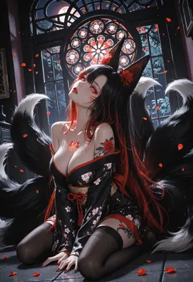 Mystic Nine Tailed Fox Spirit