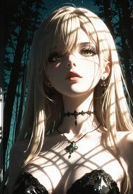 Scarred Beauty in the Moonlight