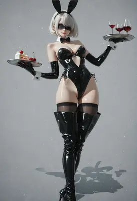 2B Bunny Suit Serving Delight