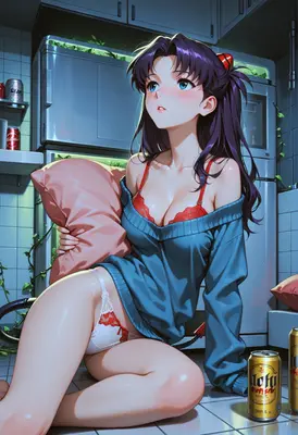 Late Night Rest in the Kitchen