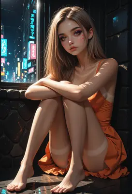 Quiet Evening By The City Window