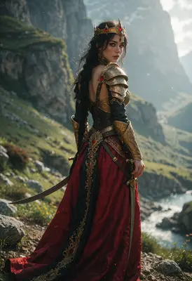 Warrior Queen of the Mountain Pass