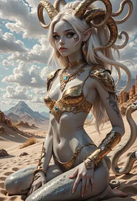 Golden Serpent Queen of the Sands