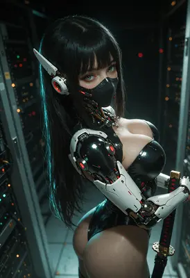 Cybernetic Assassin in the Server Room