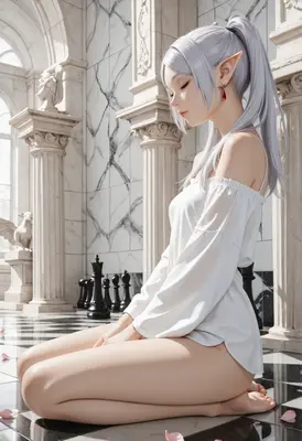 Elf Maiden in the Marble Hall