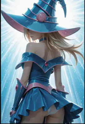 Radiant Dark Magician Girl Portrait