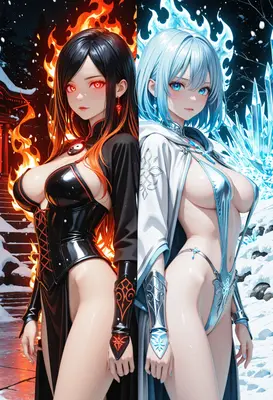 Dual Elements of Fire and Ice
