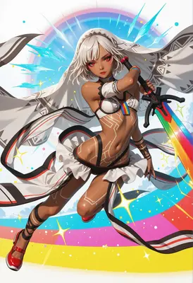 Rainbow Blade Radiant Warrior Princess