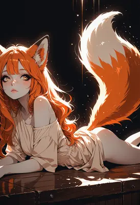 Glow of the Golden Fox Girl