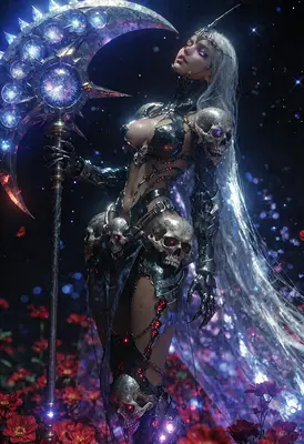 Goddess of the Cosmic Scythe