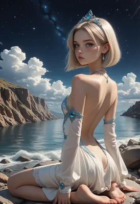 Celestial Princess by the Sea