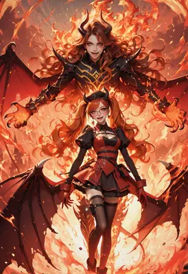 Demon Summoner Unleashing Inner Power