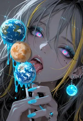 Cosmic Flavor Celestial Lollipop Treat
