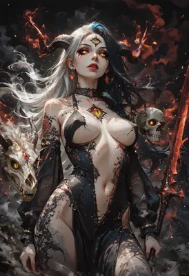 Demon Queen of the Burning Abyss