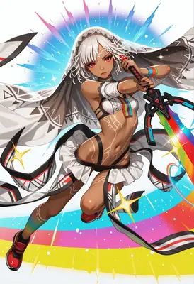 Rainbow Blade Radiant Warrior