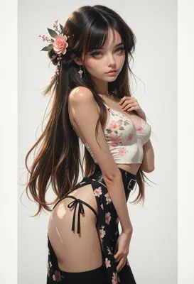 Floral Elegance in Summer Bloom