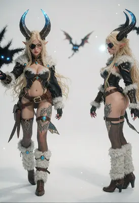 Dual View Demon Hunter Concept