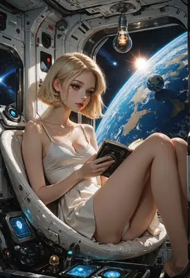 Solitude Aboard a Space Station