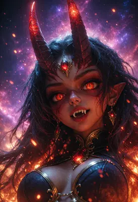 Fiery Demon Queen of the Cosmos